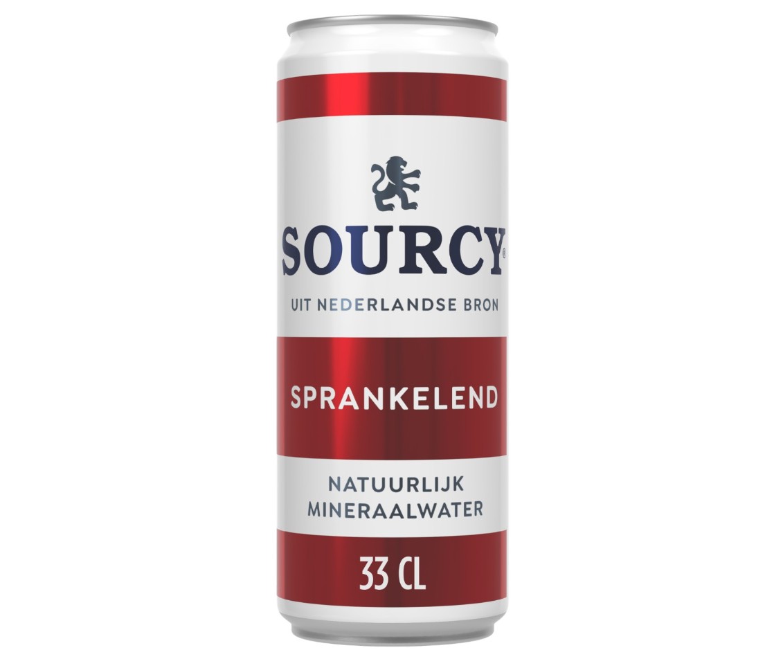 Sourcy Rood Koolzuurhoudend Blik 24x33cl